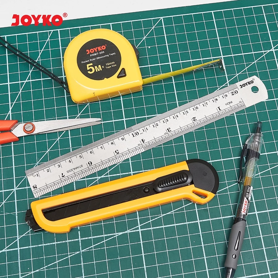 Joyko Stainless Steel Ruler Penggaris Besi - Gambar 4