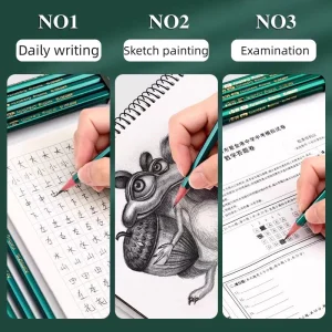 VOOVA Pensil 2B HB Pensil Tulis Sekolah 1 pcs